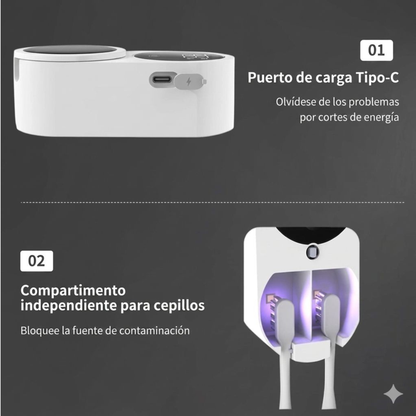 Esterilizador UV para Cepillos de Dientes