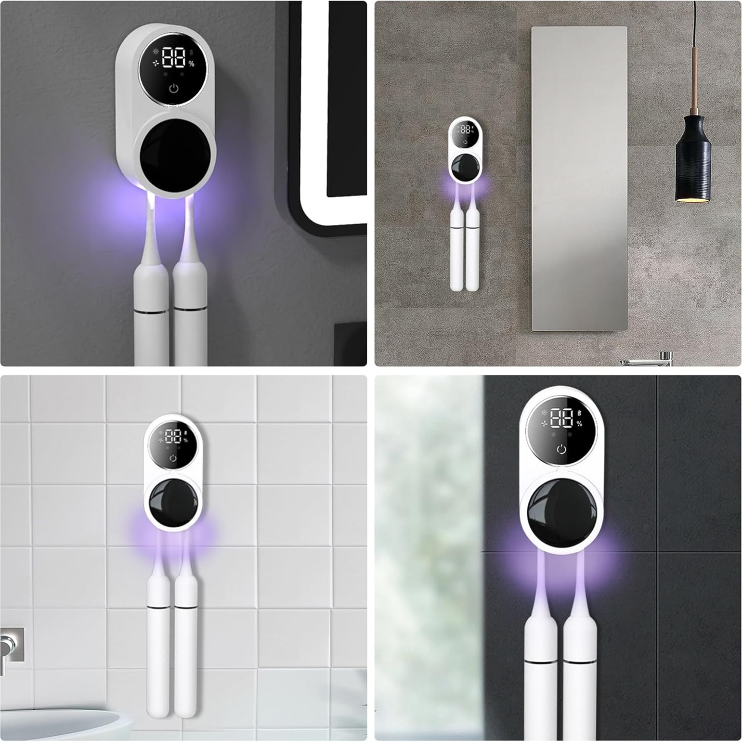 Esterilizador UV para Cepillos de Dientes